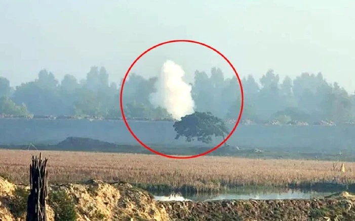 মিয়ানমার সংলগ্ন সীমান্তে বিস্ফোরণ ও গুলির শব্দ, টেকনাফে আতঙ্ক